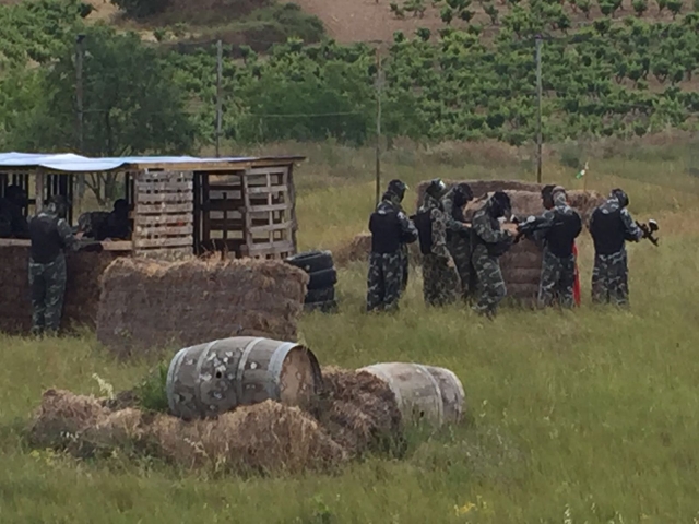 Circuitos paintball en campo de La Rioja