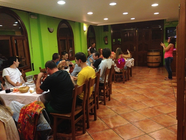 Comedor en nuestras instalaciones