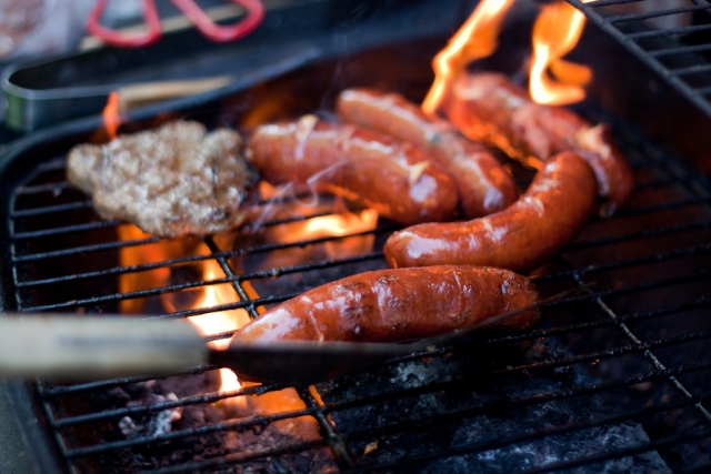  Barbecue with chops