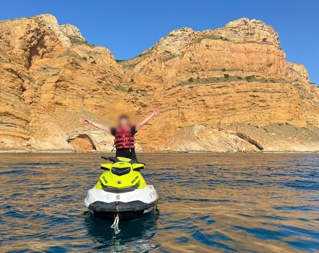  Moto d'acqua a Villajoyosa 