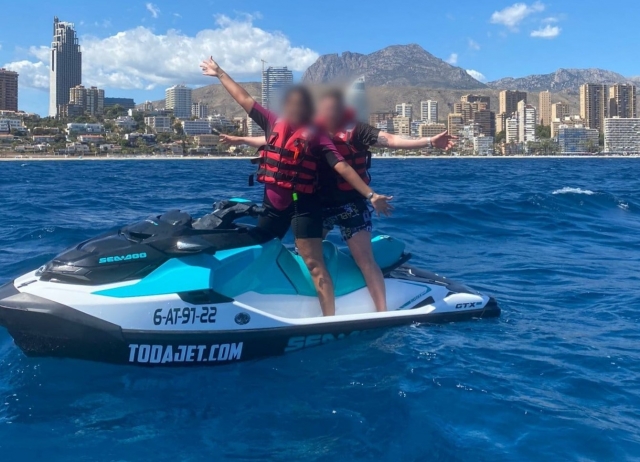  Percorso in moto d'acqua 