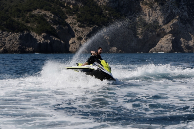 Conduire un jet ski 