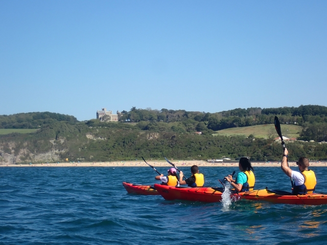 Travesía en kayak