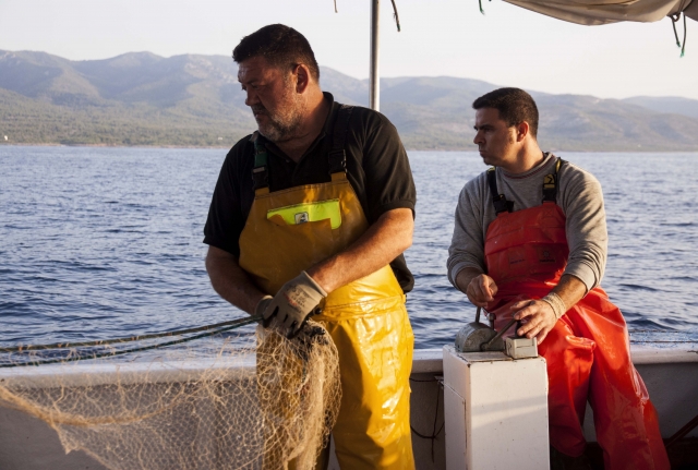  Pesca con la rete a Vinaròs 
