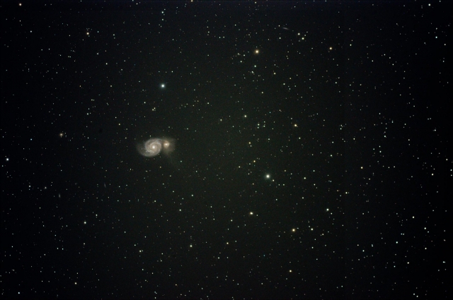  Astronomische Beobachtung vom Berg in Sevilla aus