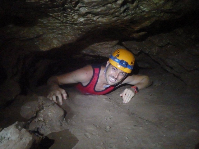  À l'intérieur de la grotte 