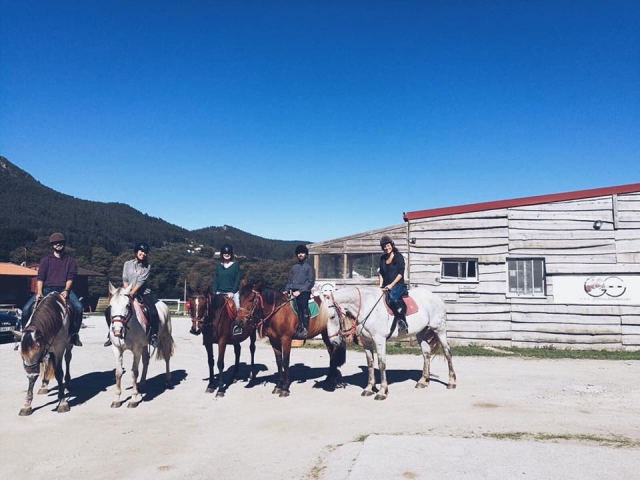  Preparati per il percorso a cavallo 