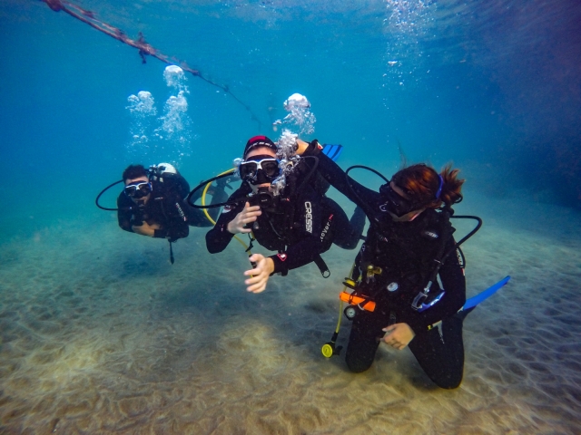 Bautismo de buceo Tenerife con monitor