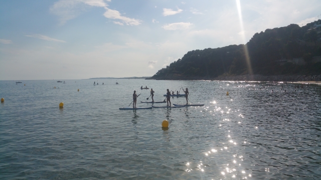  SUP-Abfahrt in Tarragona 