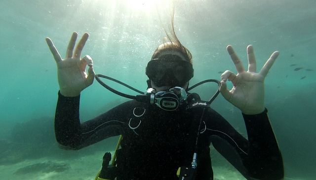  Perfect diving baptism in Tarragona