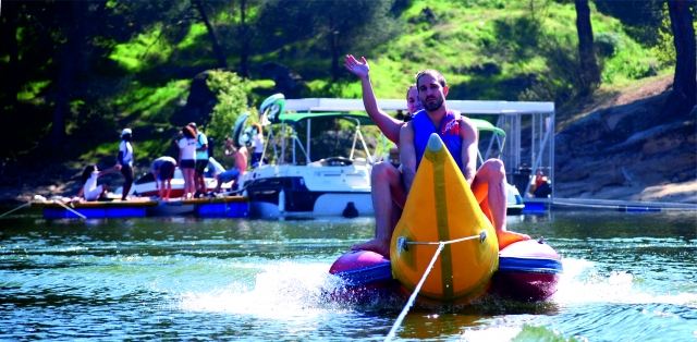  Bananenboot für Teambuilding 