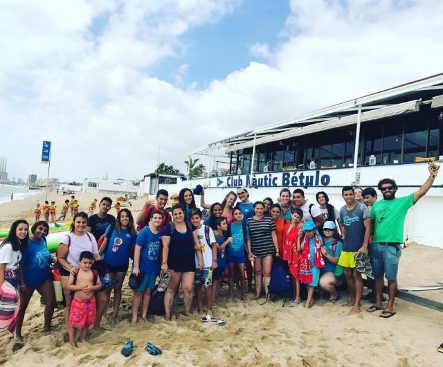 Geburtstag in Badalona Beach 