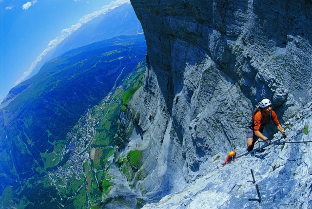  Via ferrata ascent
