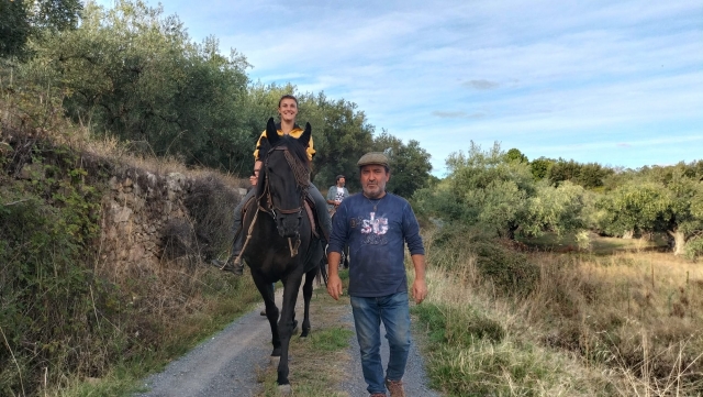 Ruta ecuestre en Cáceres