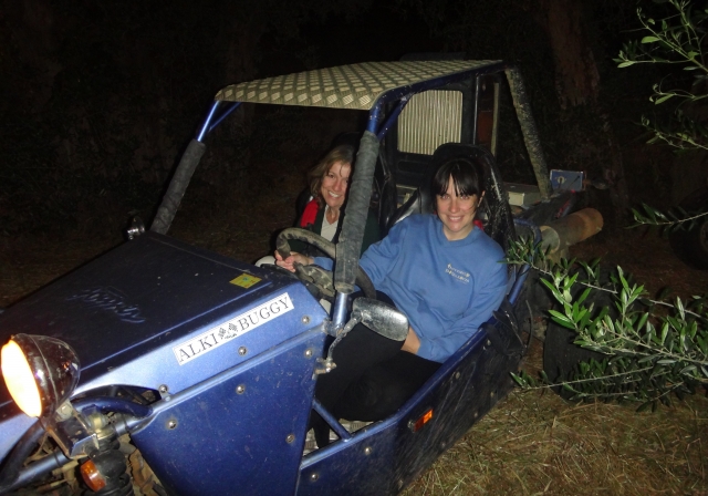 Ruta en buggy por la noche Guadalajara