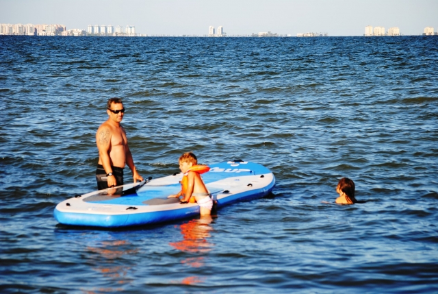 Tabla de Big SUP para la familia