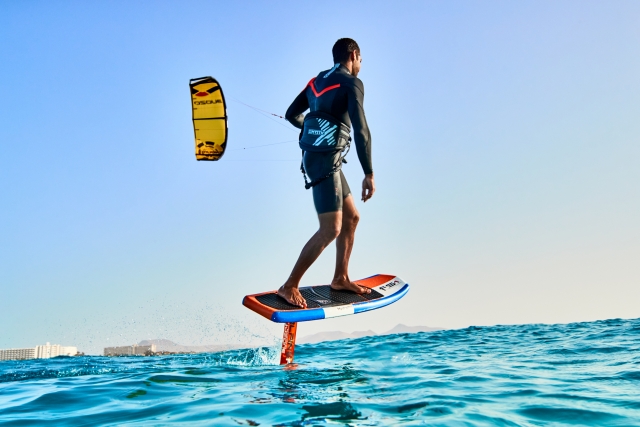 Hydrofoil en el mar Menor