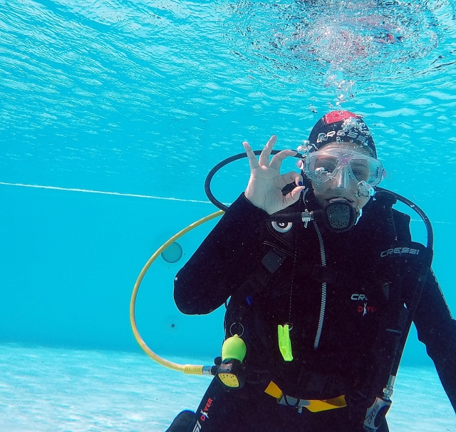 Equipo completo de buceo