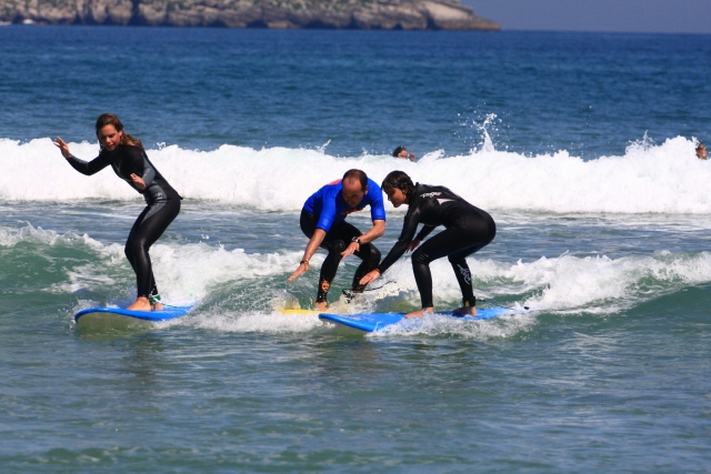 Curso de surf de 10 horas en Somo
