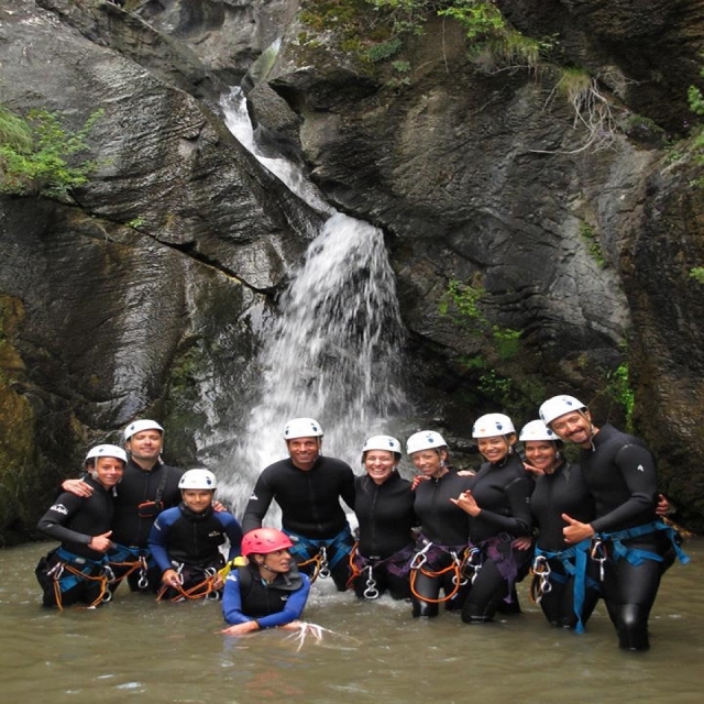  Canyoning familiar em Berrós 