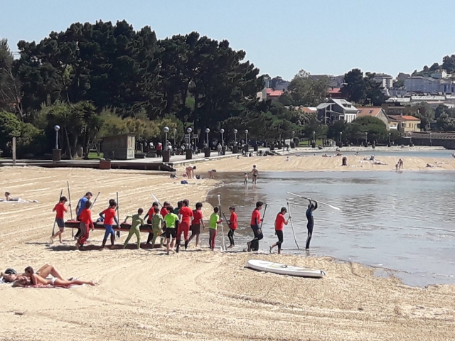  Camp de paddle surf à Oleiros 
