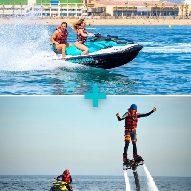  Pack jet ski et flyboard 