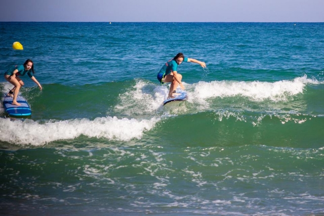  Surfen in Barcelona 