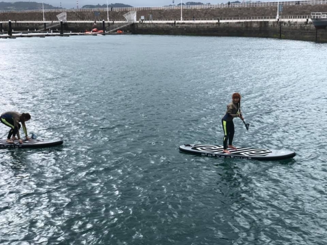Paddle board en la costa asturiana