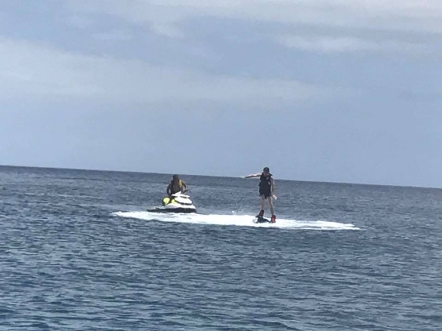  Moto d'acqua e flyboard 