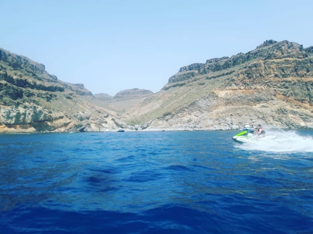  Gran Canaria Paesaggio della costa meridionale 