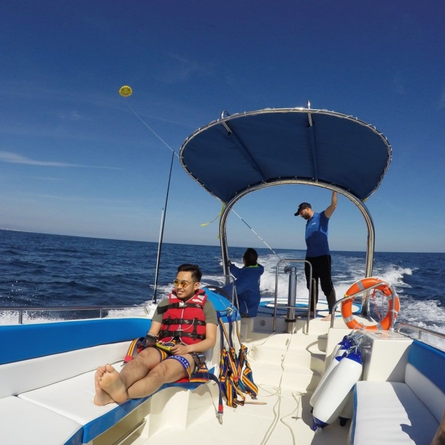  Parasailing-Fahrt 15 Minuten 