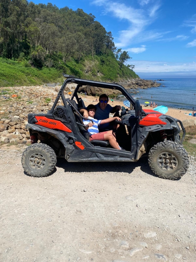 Tour en buggy biplaza por senderos naturales