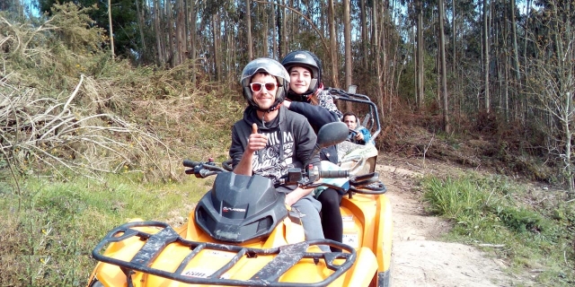  Tour in quad a due posti di coppia Asturie 