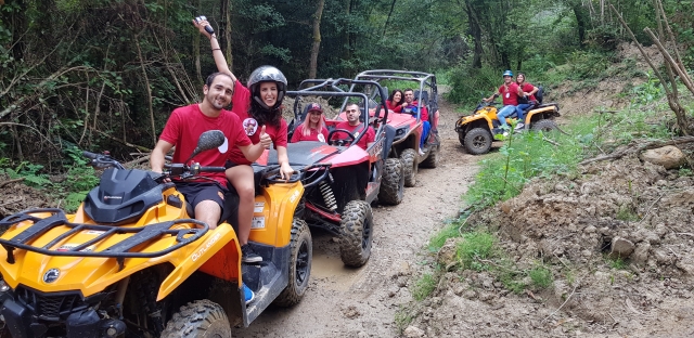  Tour in quad a due posti lungo sentieri naturali 