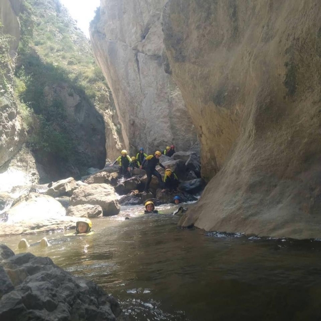 Todos en el agua
