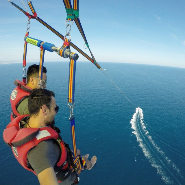 Parasailing Port Barcelona 15 minutos 