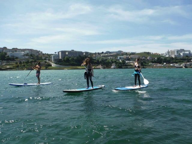 Paseo en SUP playa tranquila