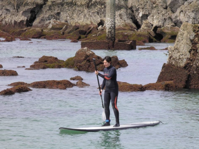  Get started in paddle surfing in Cantabaria 