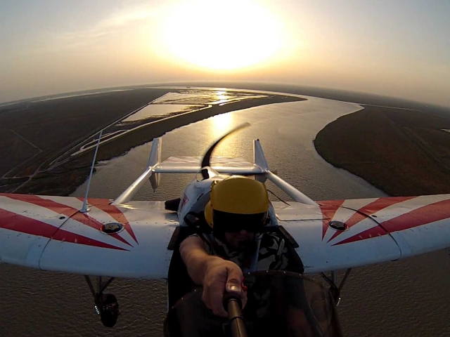  Flug durch Cádiz 