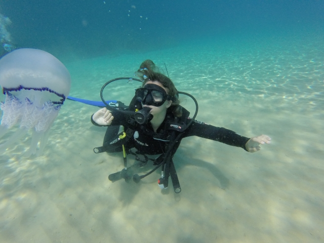 First time diving at Miracle Beach 