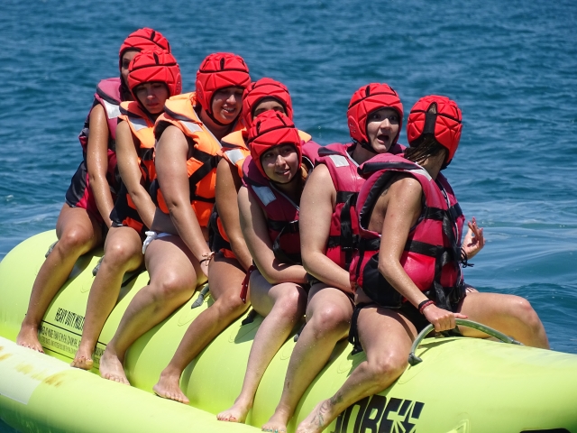  Banana boat for families Valencia beach 