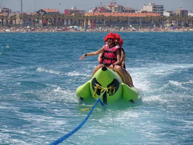  Banana boat for children and adults Valencia 