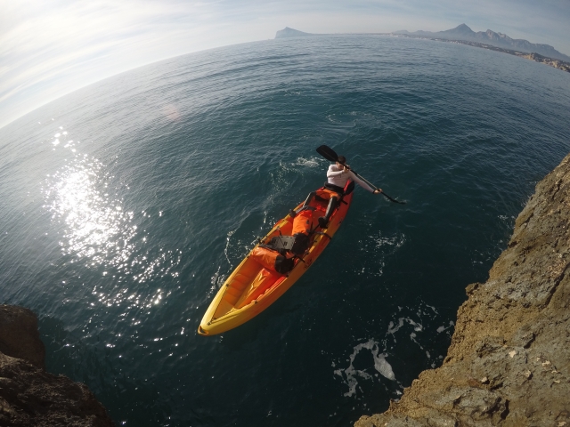 Kayak Calpe sea adventure 