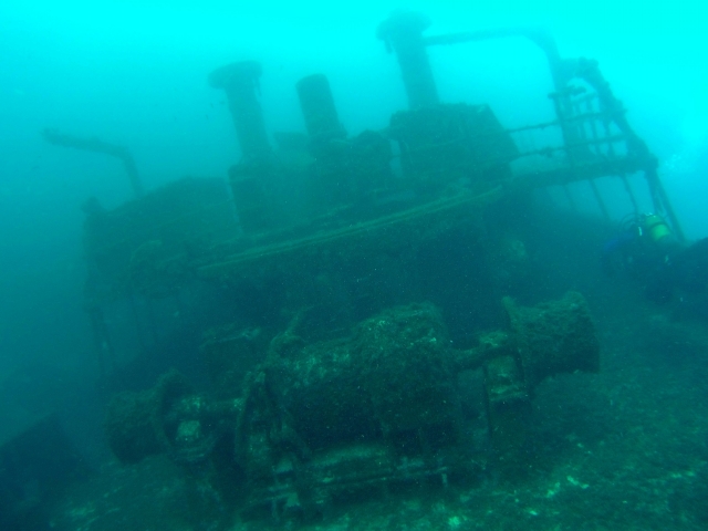 Wreck diving Telde 