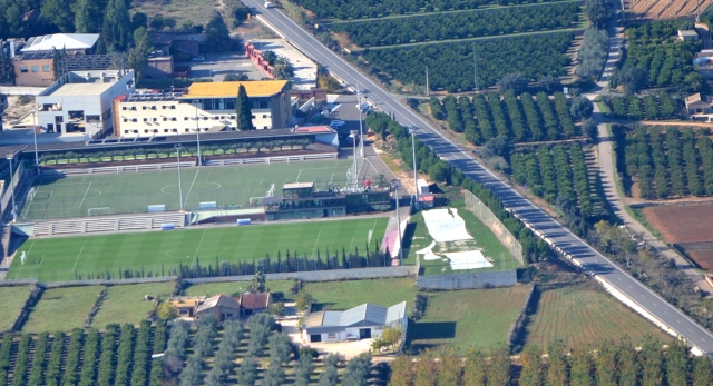  Veduta aerea del campus di Enguera 