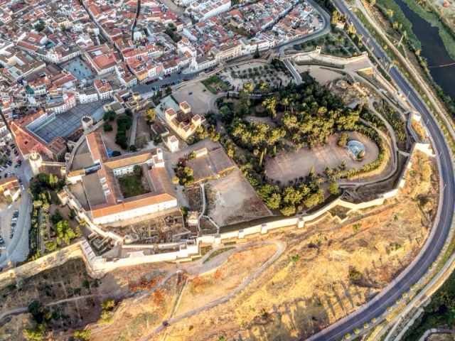  Die Zitadelle von Badajoz
