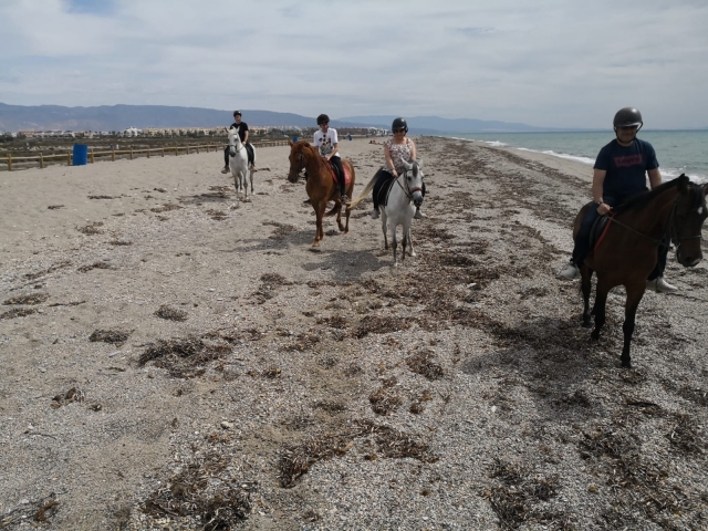  Itinerario a cavallo lungo la costa di Almería 