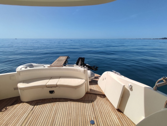  Yacht route through the Alborán Sea 