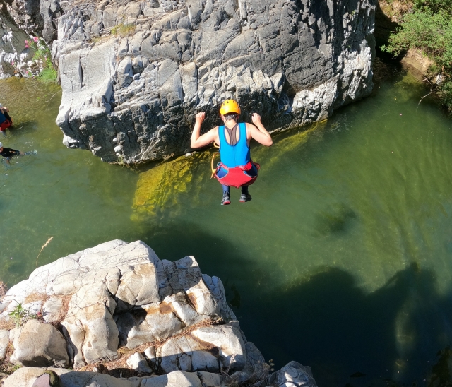 Espectacular salto visto en primera persona
