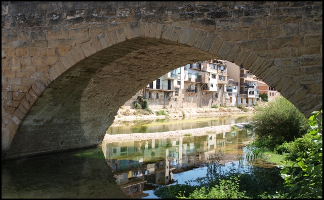El río Matarraña a su paso por Valderrobres